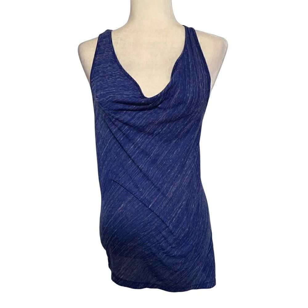 Threads 4 thought womens heather blue tank top small